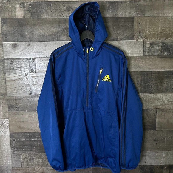 SOLD Adidas Mens Half Zip Jacket Large - Picture 1 of 2